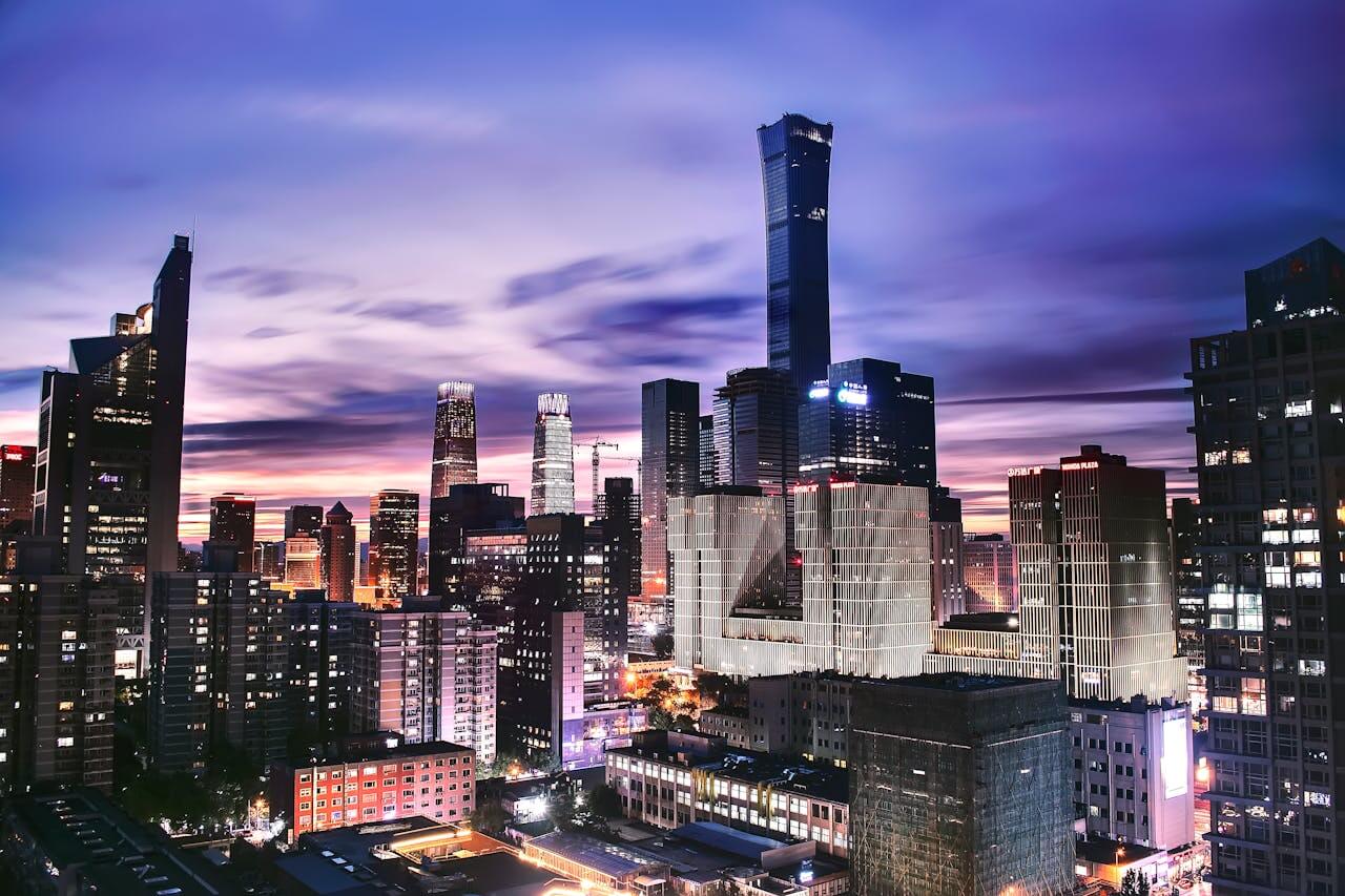 Foto van de stad Beijing