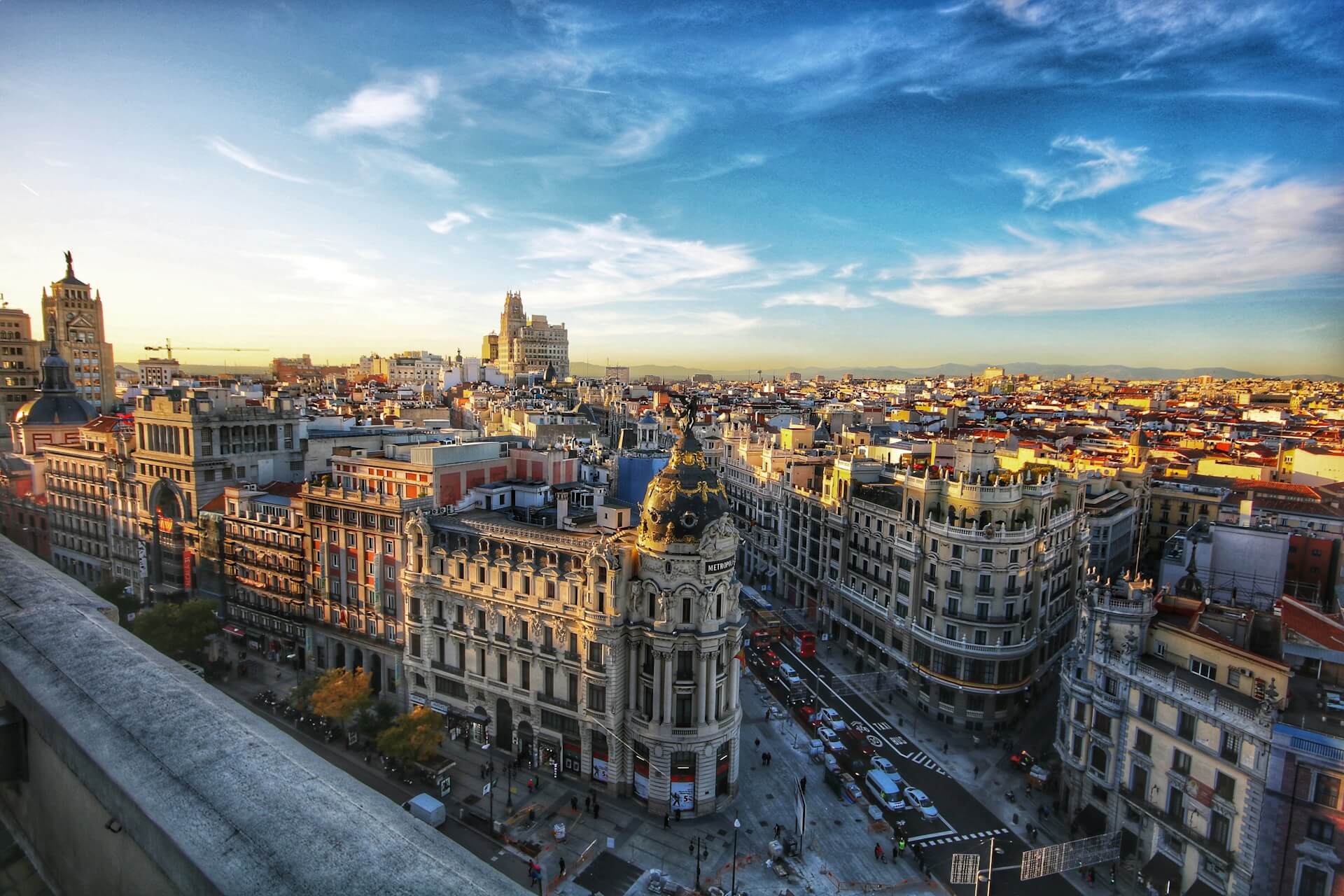 Foto van de stad Madrid