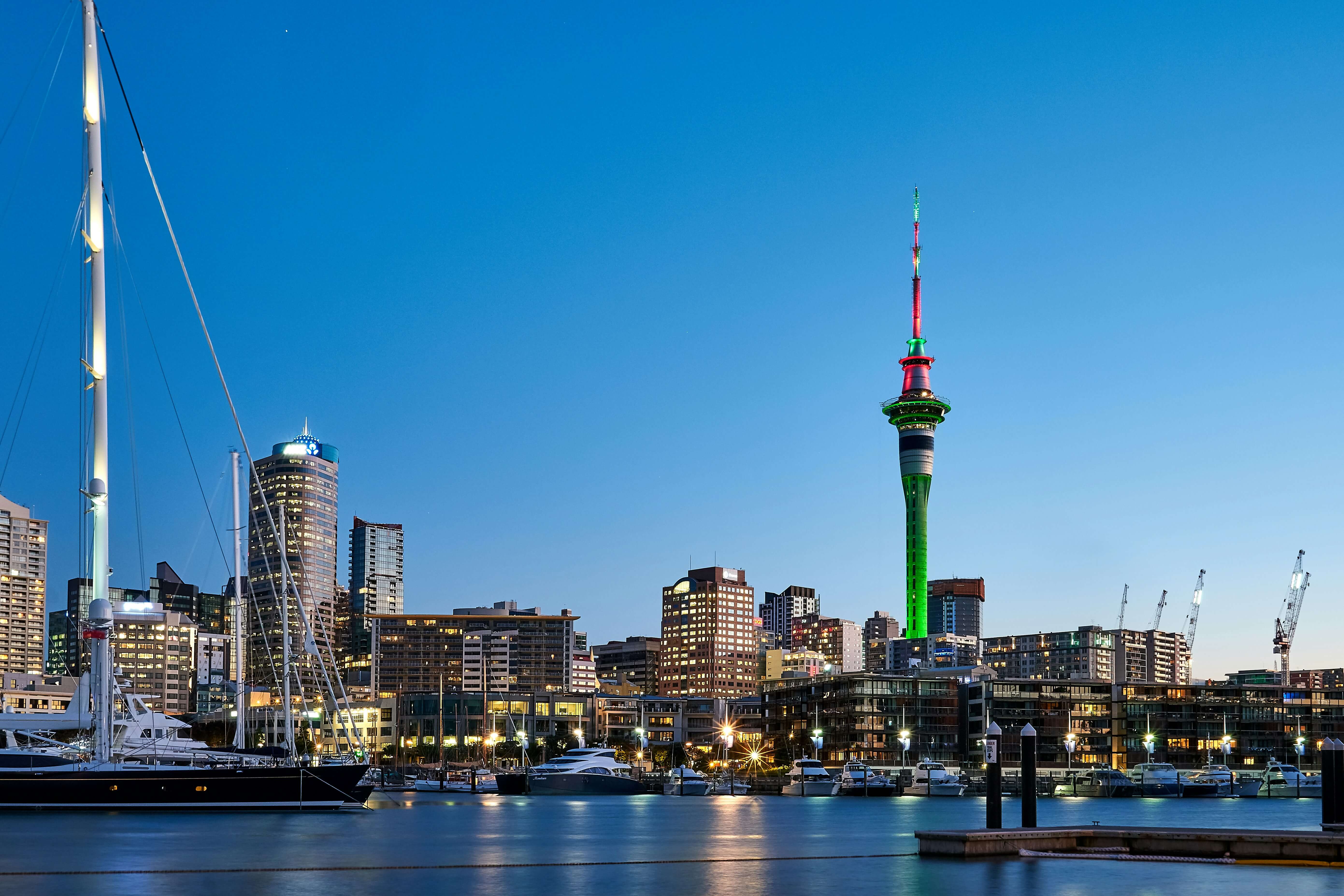 Foto van de stad Auckland