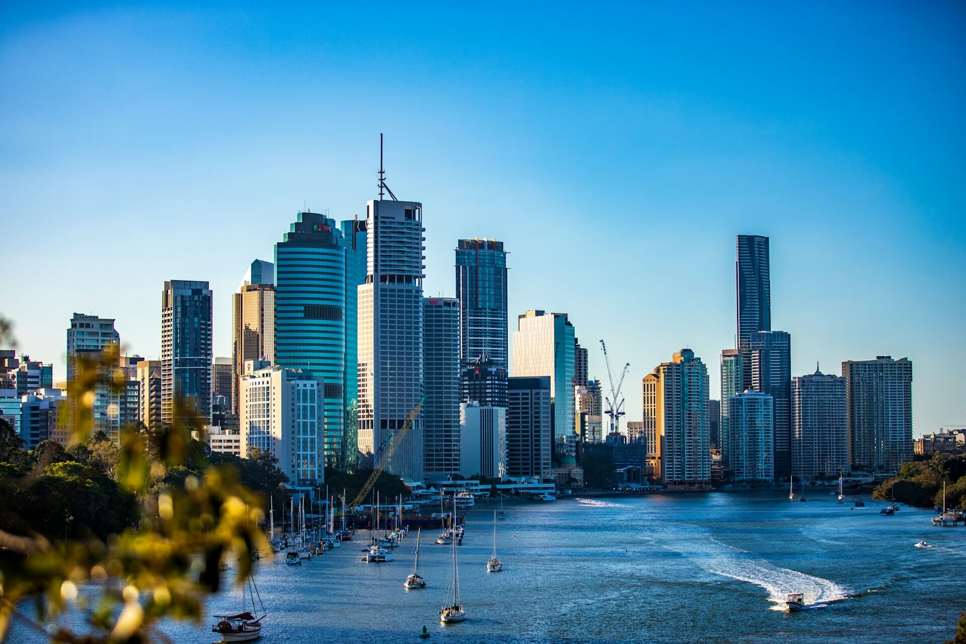 Foto van de stad Brisbane